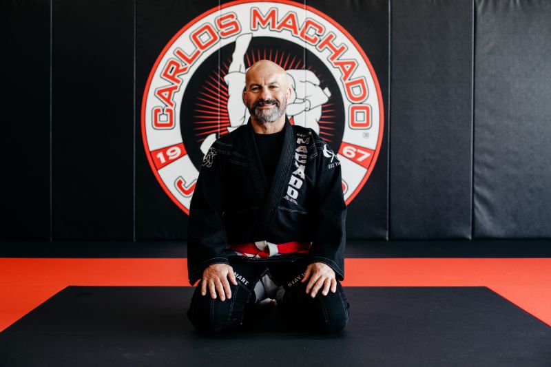 Master Carlos Machado, 8th degree Coral belt