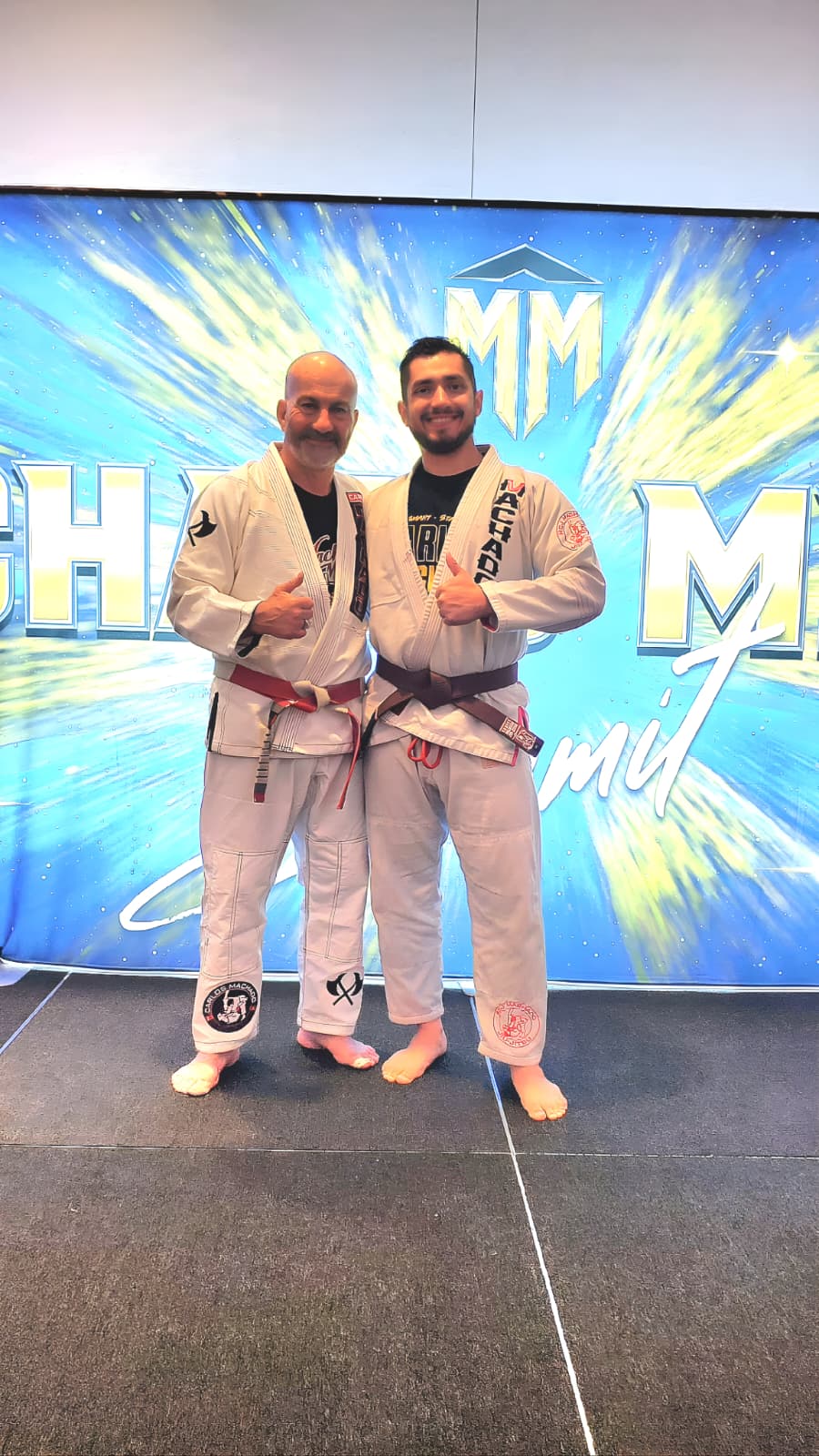Coach Elias at the Machado Summit